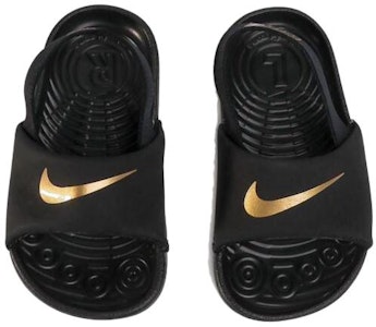 【TD嬰童】Nike Kawa Slide 運動休閒嬰幼童鞋 黑金 Shop 【TD嬰童】Nike Kawa Slide 運動休閒嬰幼童鞋 黑金