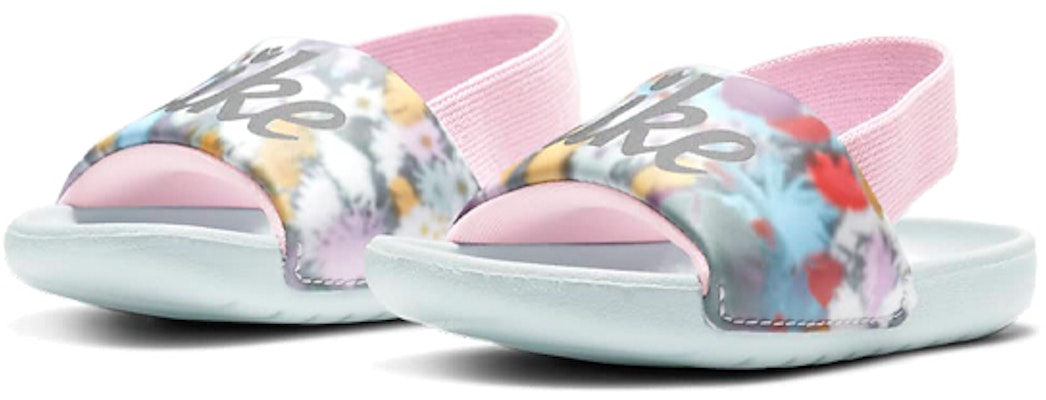 (TD) 耐克Kawa Slide SE花卉时尚舒适运动拖鞋粉灰色 CZ8507-001 Lookbook (TD) 耐克Kawa Slide SE花卉时尚舒适运动拖鞋粉灰色 CZ8507-001