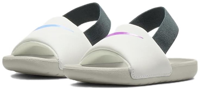 (TD) 耐克Kawa拖鞋“顶峰白荧光紫” FJ8811-100 Lookbook (TD) 耐克Kawa拖鞋“顶峰白荧光紫” FJ8811-100