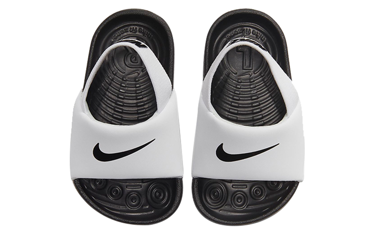 Lookbook (TD) ナイキ カワ スライド (ホワイト) BV1094-100