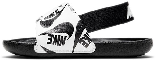 (Toddler) Nike Kawa Slide 'White Black' CW3360-100 (Toddler) Nike Kawa Slide 'White Black' CW3360-100