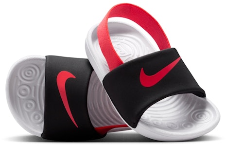 (TD) 耐克 Kawa 拖鞋 黑白亮红色 FJ8811-003 Buy (TD) 耐克 Kawa 拖鞋 黑白亮红色 FJ8811-003