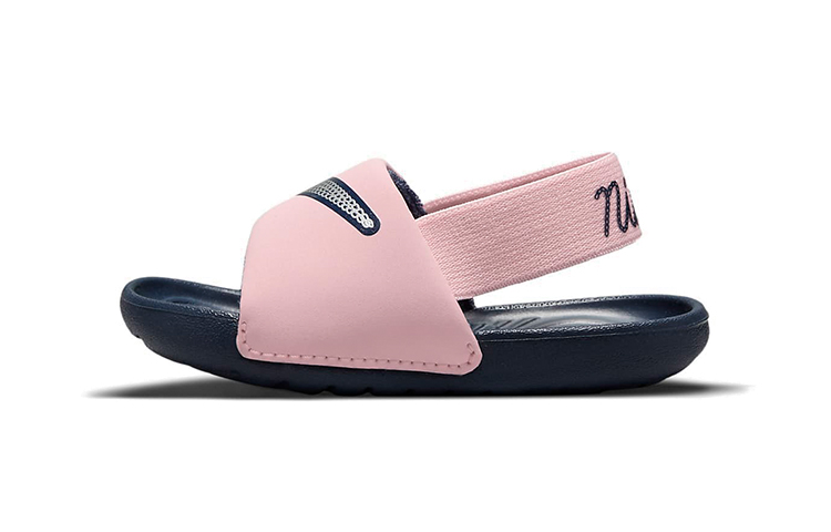 (Toddler) Nike Kawa Slide SE 2 'Pink Glaze Midnight Navy' DB3297-600