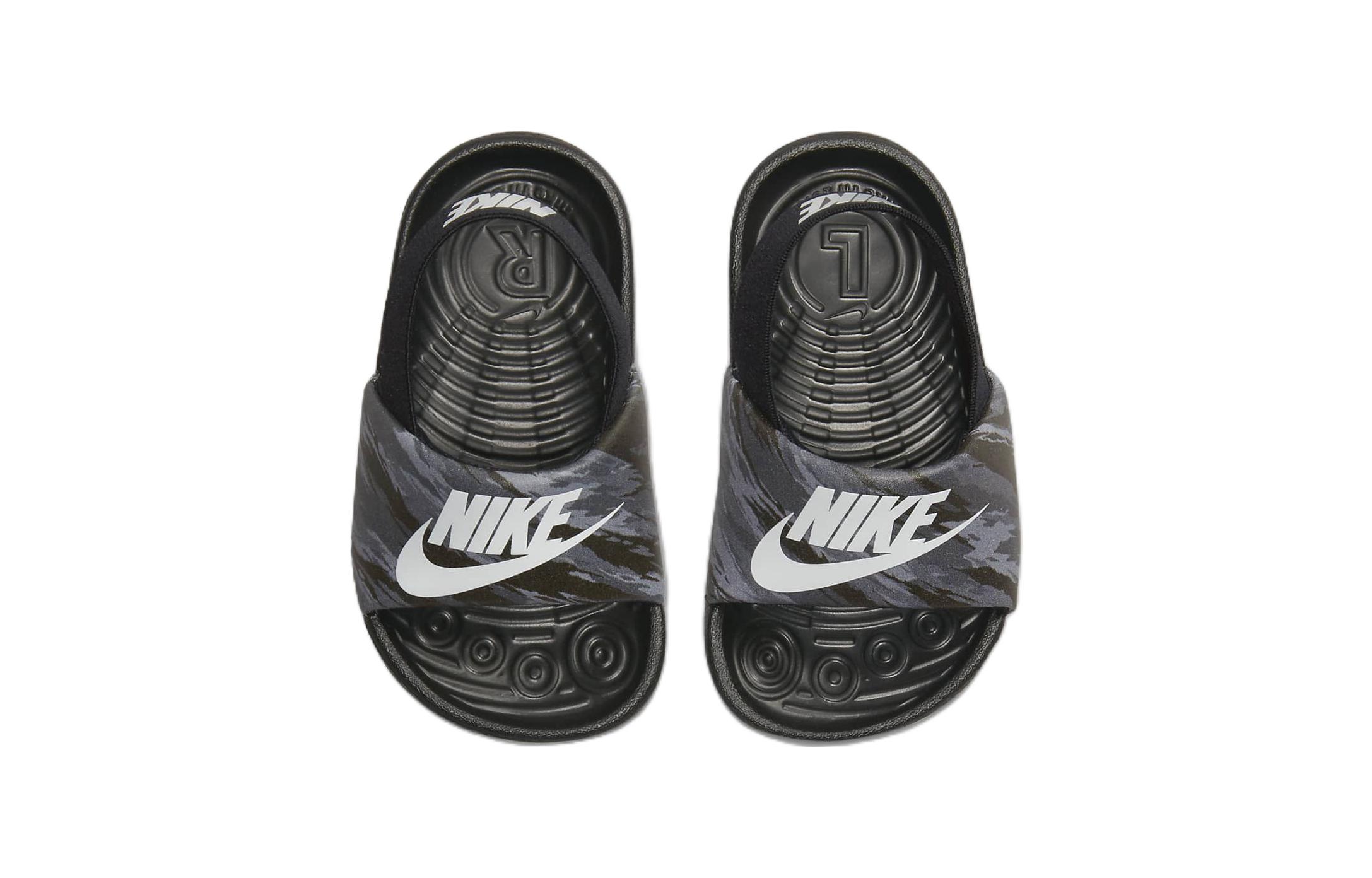 Lookbook TD嬰幼兒 Nike Kawa SE 運動涼鞋 黑灰