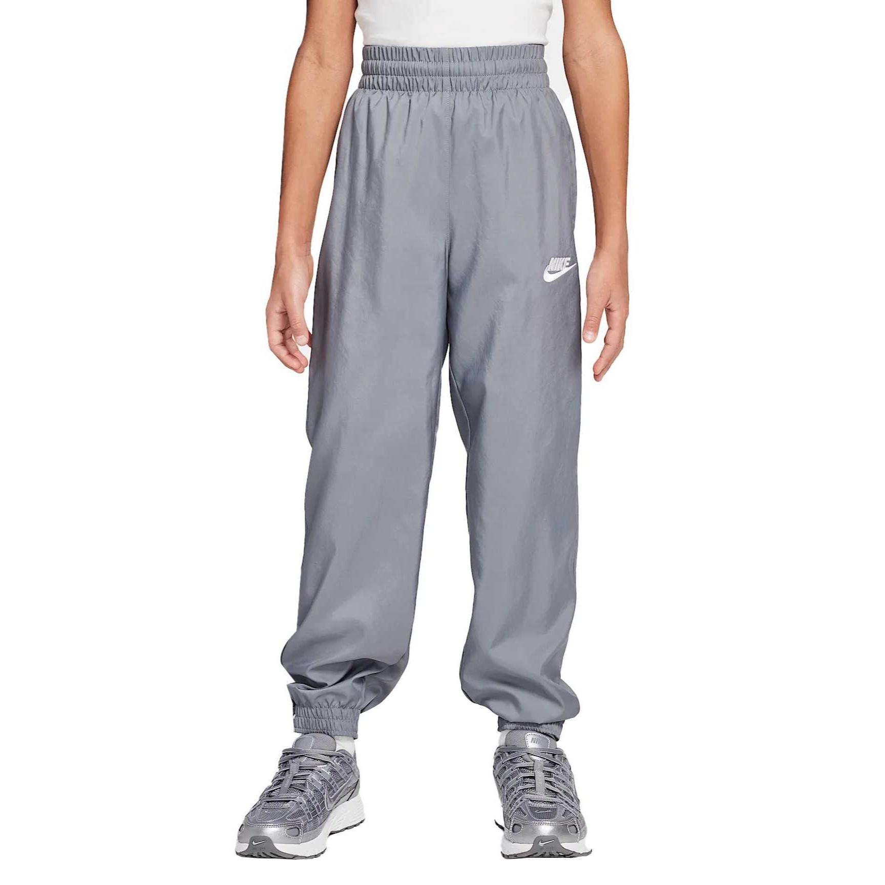 (Toddler) Nike Kids' Breathable Lightweight Sweatpants - Ash Grey/White. HF8141-084