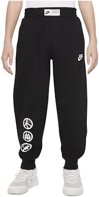 (TD) 耐克男童黑色刺繡Logo高腰針織休閒長褲 DQ8952-010 Buy (TD) 耐克男童黑色刺繡Logo高腰針織休閒長褲 DQ8952-010
