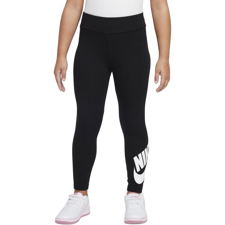 (Toddler) Nike Kids Sportswear Club High-Waisted Black Sweatpants - Soft & Comfortable. HQ7809-010