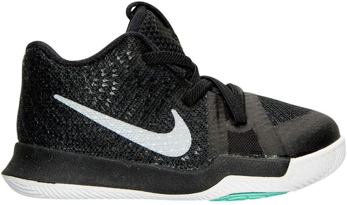 (TD) Nike Kyrie 3 'Hitam Putih Turquoise' 869984-018 Order (TD) Nike Kyrie 3 'Hitam Putih Turquoise' 869984-018