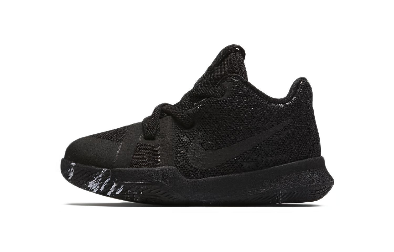 (Toddler) Nike Kyrie 3 &#x27;Triple Black&#x27; 869984-005