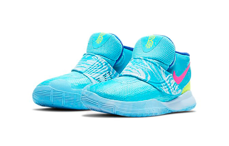 Lookbook 幼童 Nike Kyrie 6 Pool 中筒 籃球鞋 海藍