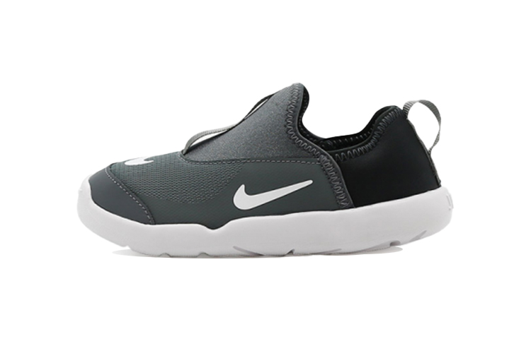 (Toddler) Nike Lil' Swoosh 'Black Grey White' AQ3113-002