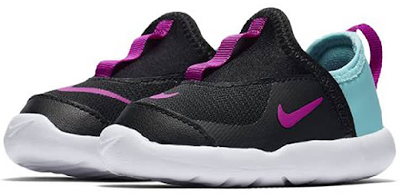 (Toddler) Nike Lil' Swoosh 'Black Purple Teal' AQ3113-005 Lookbook (Toddler) Nike Lil' Swoosh 'Black Purple Teal' AQ3113-005