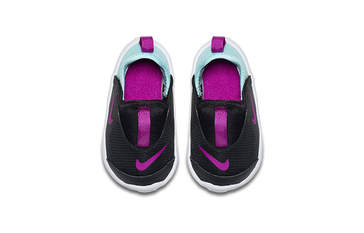 Shop (TD) Nike Lil'' Swoosh ''Nero Viola Teal'' AQ3113-005