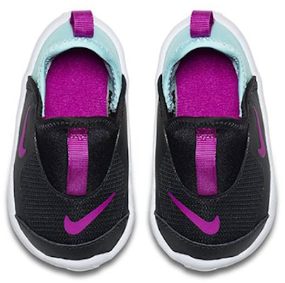 (Toddler) Nike Lil' Swoosh 'Black Purple Teal' AQ3113-005 Shop (Toddler) Nike Lil' Swoosh 'Black Purple Teal' AQ3113-005