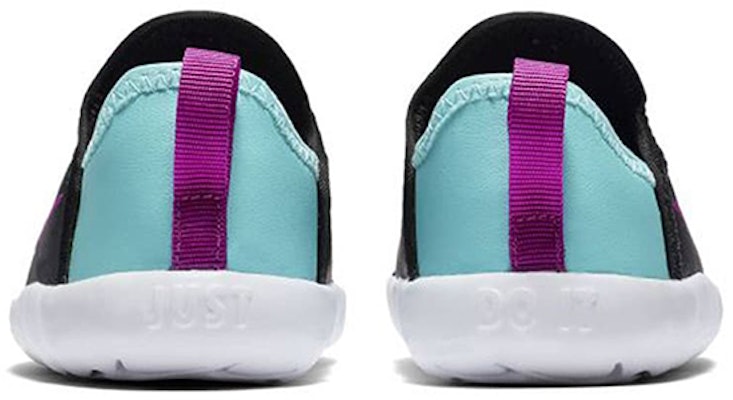 (Toddler) Nike Lil' Swoosh 'Black Purple Teal' AQ3113-005 Purchase (Toddler) Nike Lil' Swoosh 'Black Purple Teal' AQ3113-005