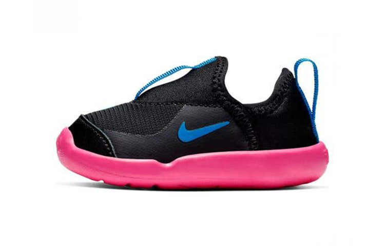 (Toddler) Nike Lil' Swoosh Low-Top Running Shoes Black/Pink AQ3113-003