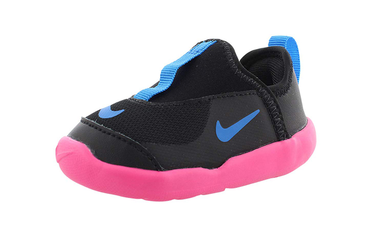 Lookbook (TD) Nike Lil'' Swoosh Baskets Basses Course Noir/Rose AQ3113-003