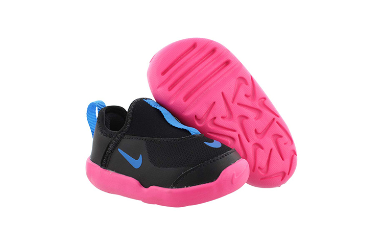 Purchase (TD) Nike Lil'' Swoosh Baskets Basses Course Noir/Rose AQ3113-003