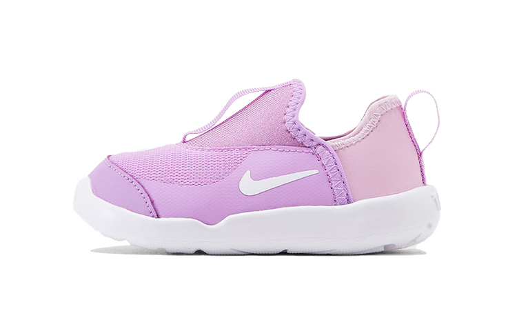 (Toddler) Nike Lil' Swoosh Low-Top Running Shoes Purple AQ3114-500