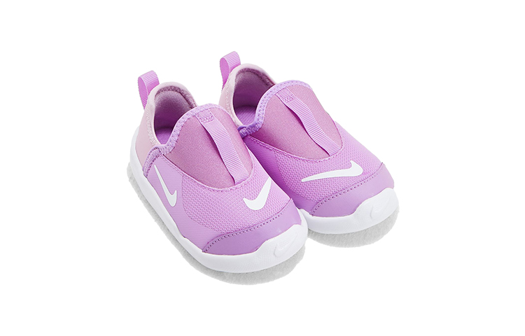 Order (TD) Nike Lil'' Swoosh Lage Hardloopschoenen Paars AQ3114-500