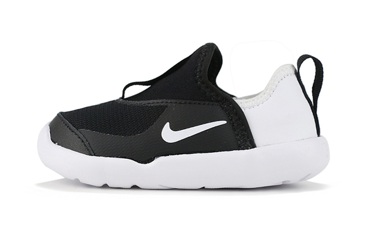 Buy 嬰幼 Nike Lil' Swoosh 低筒 運動休閒鞋 黑白色