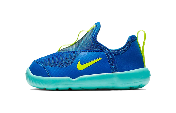 Buy (TD) Nike Lil Swoosh 'Biru Pelumba Voltan Hijau Aurora' AQ3113-404