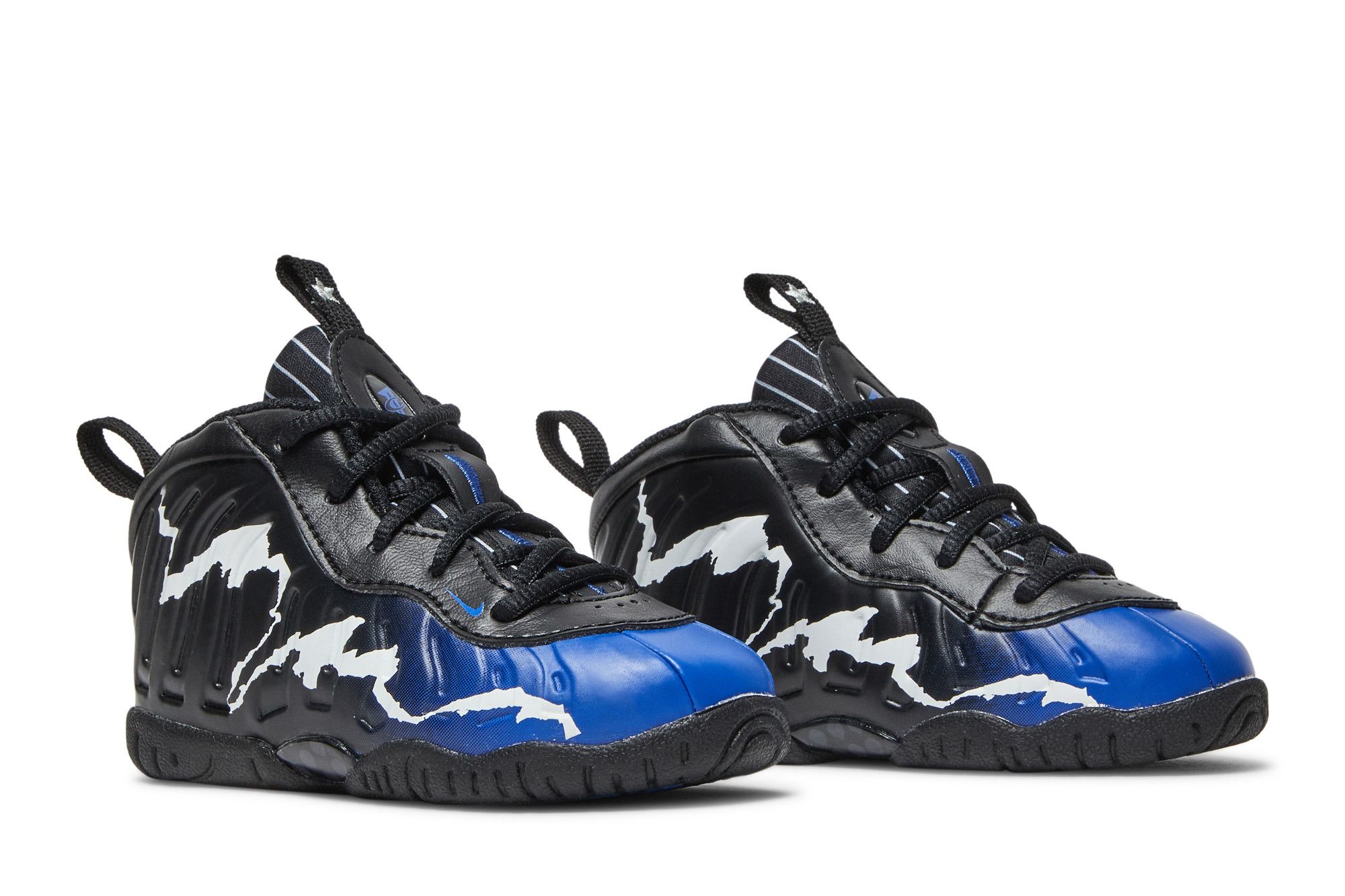 Cheap 【TD嬰幼兒】Nike Air Foamposite One 96 All-Star 黑藍極光 噴泡