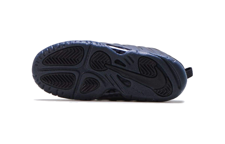 Shop (TD) Nike Little Posite One 'Anthracite' Hitam Abu-abu 723947-014