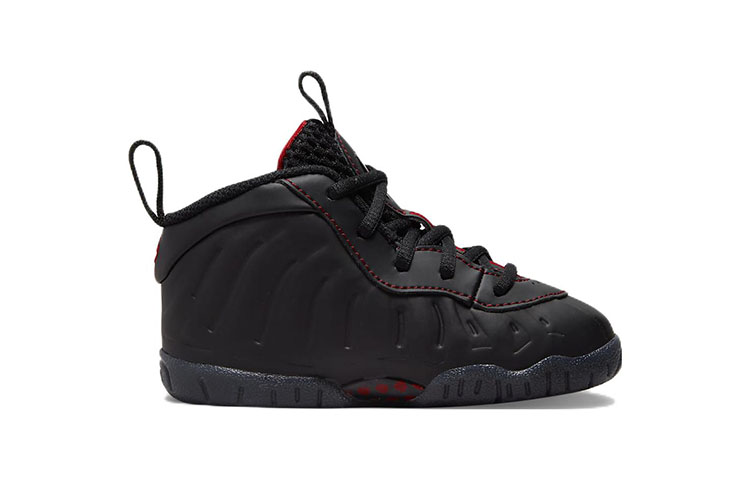 Order (TD) Nike Little Posite One BT 'Bred' zapatillas negras y rojas para niños. DV3775-001