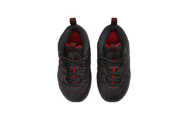 Shop (TD) Nike Little Posite One BT 'Bred' zapatillas negras y rojas para niños. DV3775-001