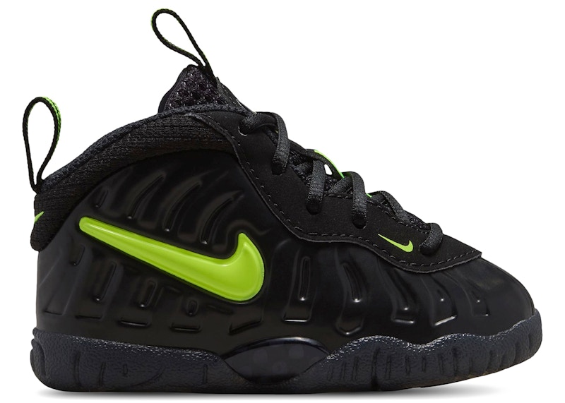 (Toddler) Nike Little Posite Pro 'Black Voltage Yellow' IQ7231-001