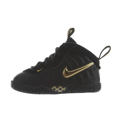 (TD) Nike Little Posite Pro 'Black Metallic Gold'