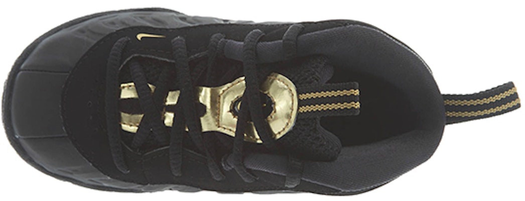 (Toddler) Nike Little Posite Pro 'Black Metallic Gold' 843769-010 Shop (Toddler) Nike Little Posite Pro 'Black Metallic Gold' 843769-010