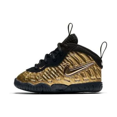 (TD) Nike Little Posite Pro 'Metallic Gold'