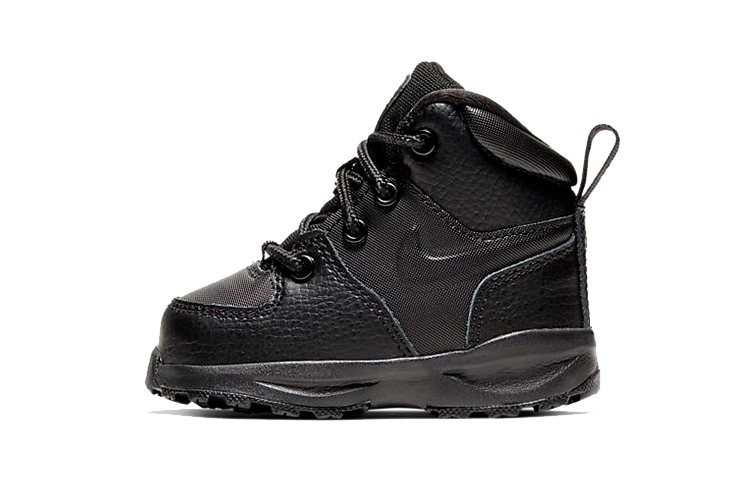 (Toddler) Nike Manoa Leather 'Triple Black' BQ5374-001