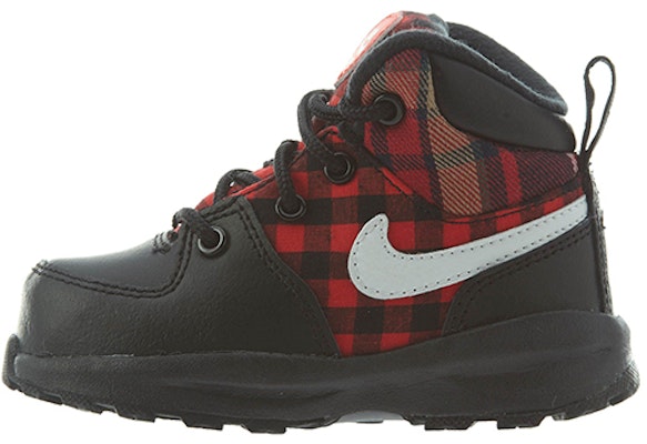 (Toddler) Nike Manoa SE 'Black Red Plaid' AR1705-001 Buy (Toddler) Nike Manoa SE 'Black Red Plaid' AR1705-001