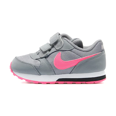 (TD) Nike MD 2 Low-Top Running Shoes Grey/Pink