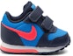 Order (TD) Nike MD Runner 2 'Hitam Biru Merah' 806255-412