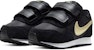 (Toddler) Nike MD Valiant 'Black Metallic Gold Star' CN8560-009