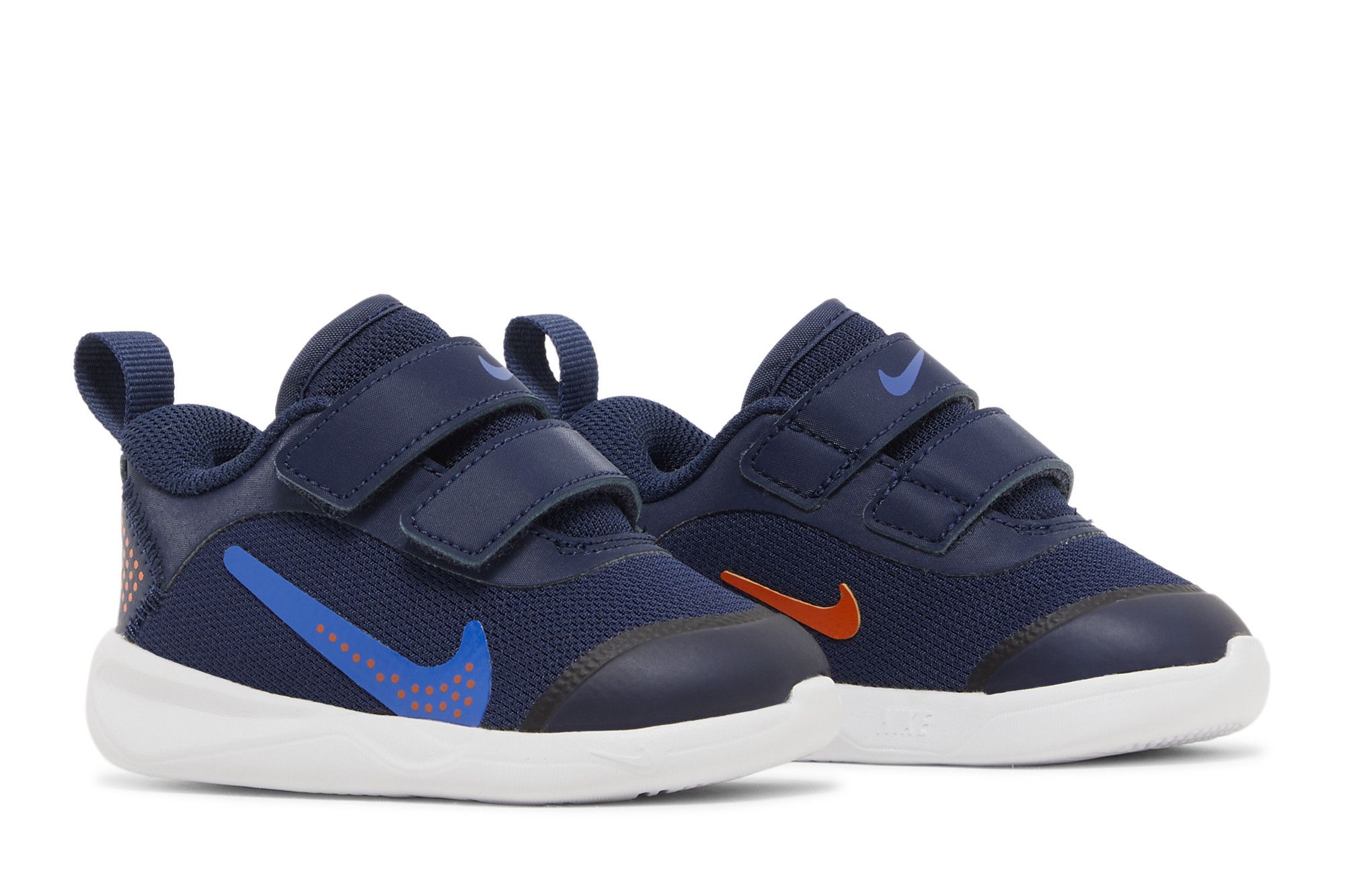 Cheap (Toddler) Nike Omni Multi-Court 'Midnight Navy Safety Orange' DM9028-400