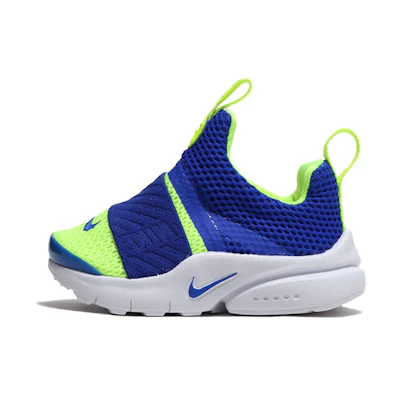 (TD) Nike Presto Extreme Running Shoes Blue/Yellow