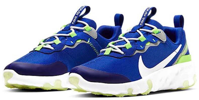 (Preschool) Nike Renew Element 55 Younger Kid's Shoes 'Blue White' CK4082-402 Lookbook (Preschool) Nike Renew Element 55 Younger Kid's Shoes 'Blue White' CK4082-402