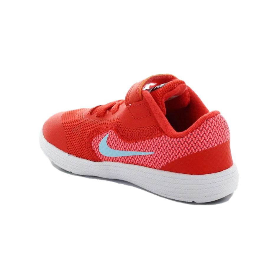 Lookbook (TD) Nike Revolution 3 'Merah Jambu Jingga Putih' 819418-802