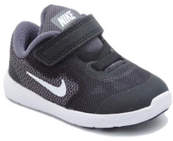 嬰兒 Nike REVOLUTION 3 休閒 低筒 運動鞋 黑灰色 Order 嬰兒 Nike REVOLUTION 3 休閒 低筒 運動鞋 黑灰色
