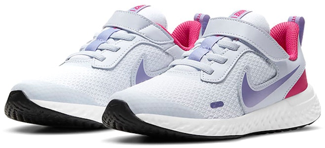 (PS) 나이키 레볼루션 5 블루 '화이트 레드' BQ5672-018 Lookbook (PS) 나이키 레볼루션 5 블루 '화이트 레드' BQ5672-018