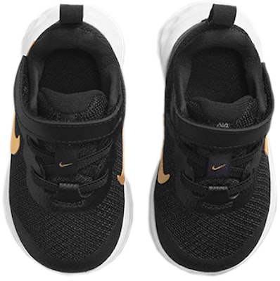 (TD) Nike Revolution 6 'Negro Oro Metálico' DD1094-002 Shop (TD) Nike Revolution 6 'Negro Oro Metálico' DD1094-002