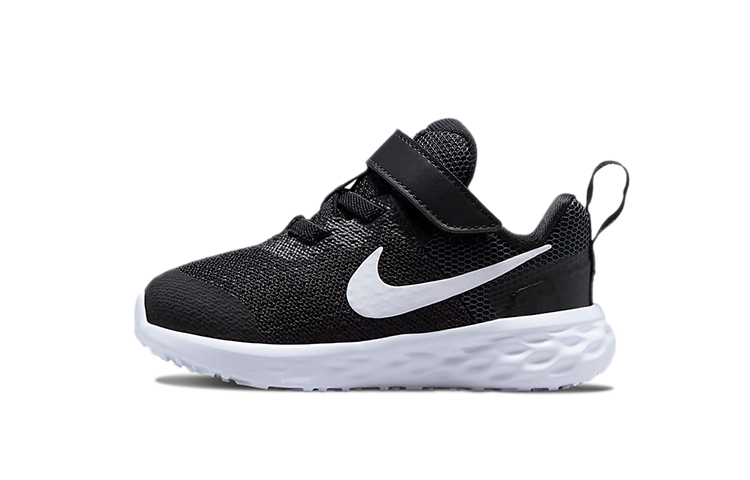 Buy TD嬰童 Nike Revolution 6 低幫跑步鞋 黑色 可回收材料