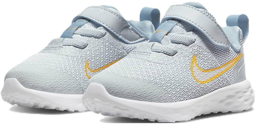 (Toddler) Nike Revolution 6 'Light Blue Yellow White' DD1094-409 Lookbook (Toddler) Nike Revolution 6 'Light Blue Yellow White' DD1094-409