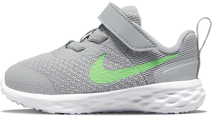 (TD) Nike Revolution 6 'Gris Humo Claro Verde Strike' DD1094-009 Buy (TD) Nike Revolution 6 'Gris Humo Claro Verde Strike' DD1094-009