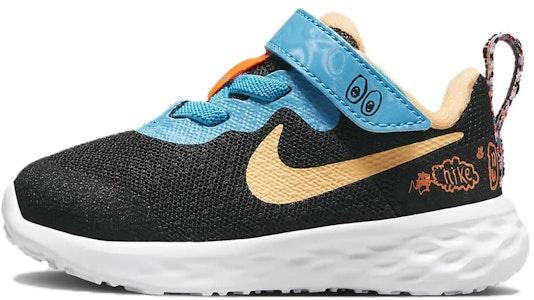 (TD) ナイキ レボリューション 6 SE "黒/青雷" (Nike Reborūshon 6 SE "Kuro/Ao Rai") FB2719-001 Buy (TD) ナイキ レボリューション 6 SE "黒/青雷" (Nike Reborūshon 6 SE "Kuro/Ao Rai") FB2719-001